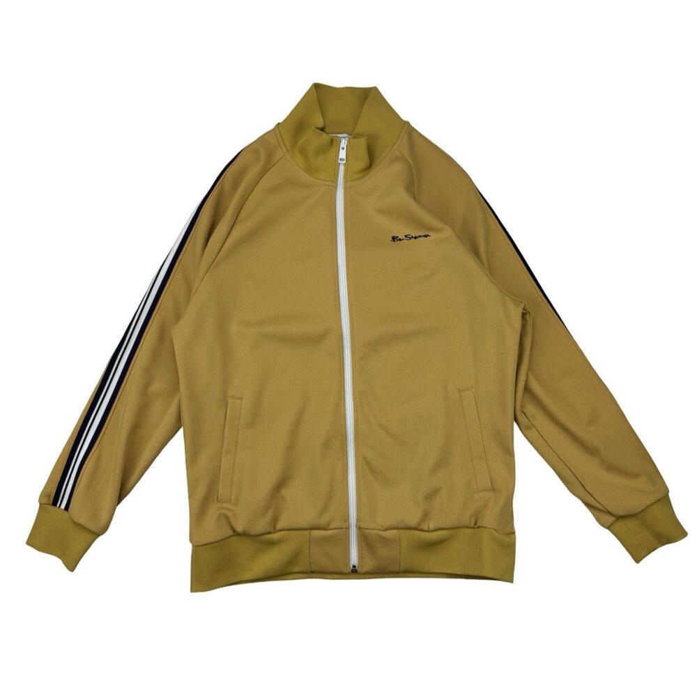 Ben Sherman House Taped Track Top Sunflower Yellow Size L